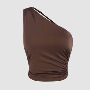 Cider Backless Drape Top